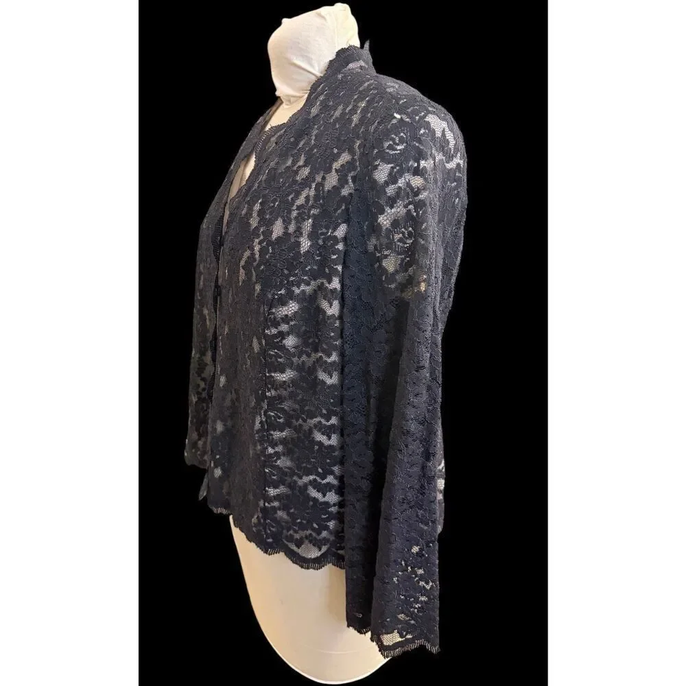 Talbots lace evening